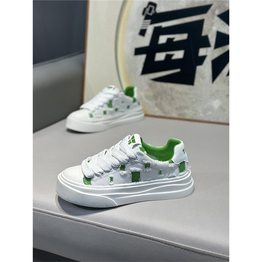 Men's Tide Summer Mesh Breathable Comfort Soft Bottom Fashion Korean Style Men's Business Leather Shoes