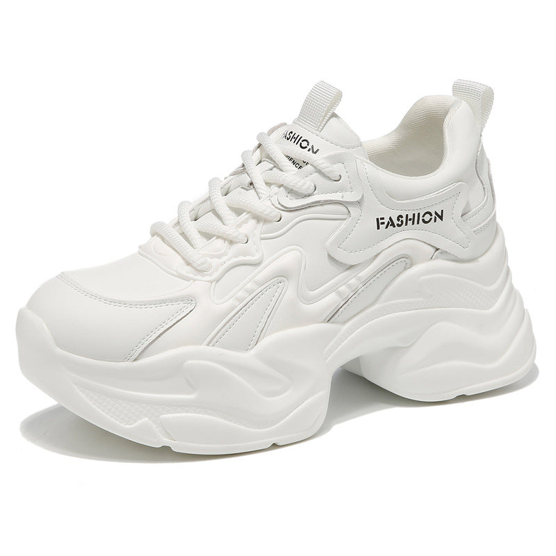 Women's Surface Clunky Summer Small Height Increasing Insole Women's Casual Shoes