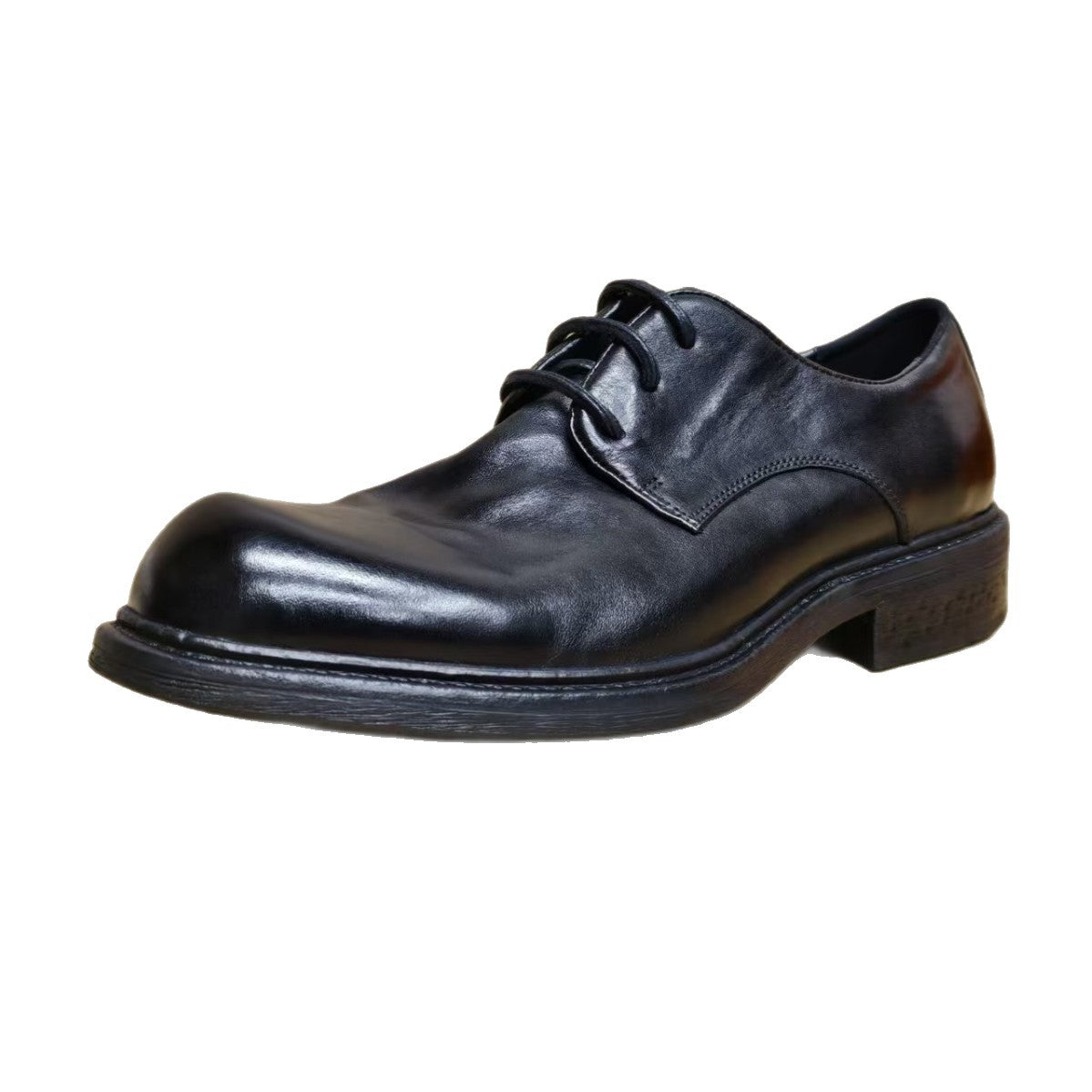 Men's British Style Business Horse Light Luxury Simplicity Commute Leather Shoes