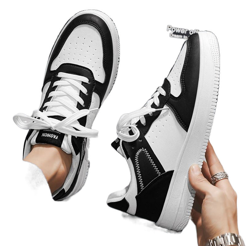 Men's Fashion Spring Boys Breathable Versatile White Sneakers