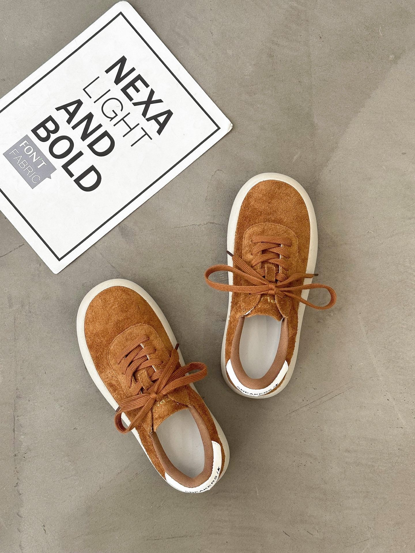 Women's Korean Lightweight Niche Comfortable Platform Flat Sneakers