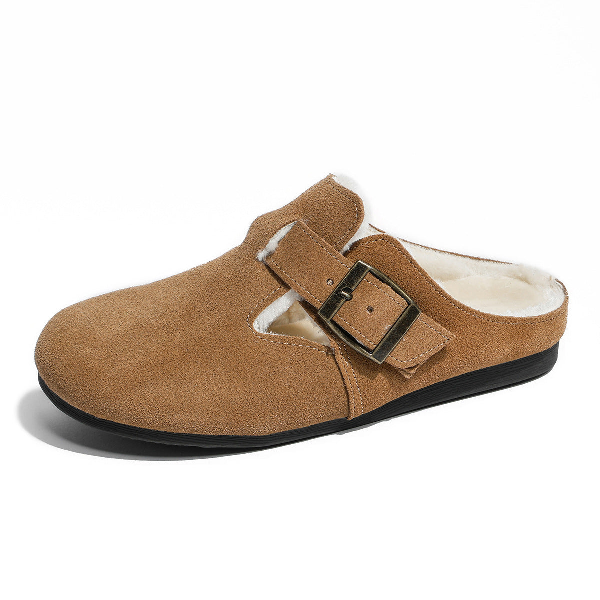 Women's Fleece-lined Thickened Warm Cotton Feeling Genuine Fluffy Women's Shoes