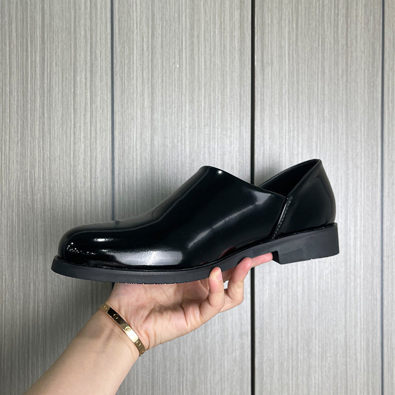 Men's Small From Stylish Lightweight Slip-on Breathable Leather Shoes