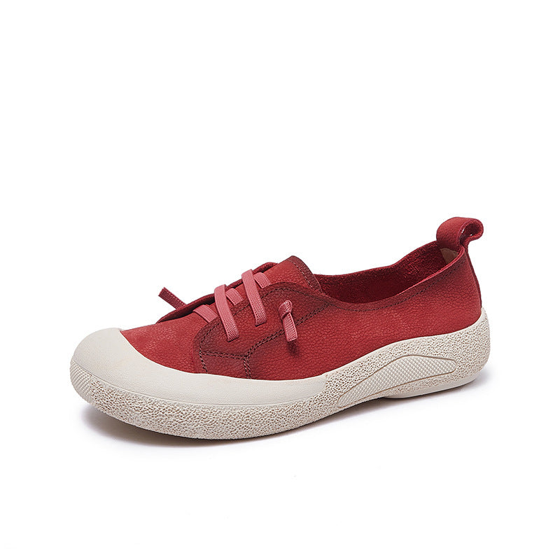 Women's Closed Toe Flat Retro Sports Casual Shoes