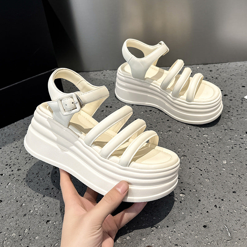 Women's Roman Summer Fashion Outerwear Versatile Platform Lightweight Sandals