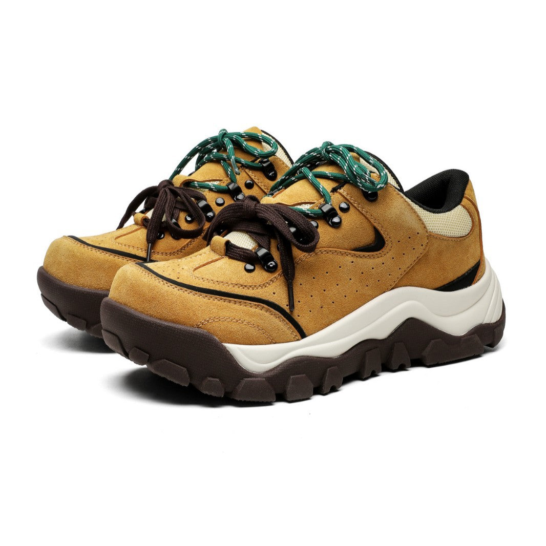 Women's Dad Platform German Training Niche Color Loafers