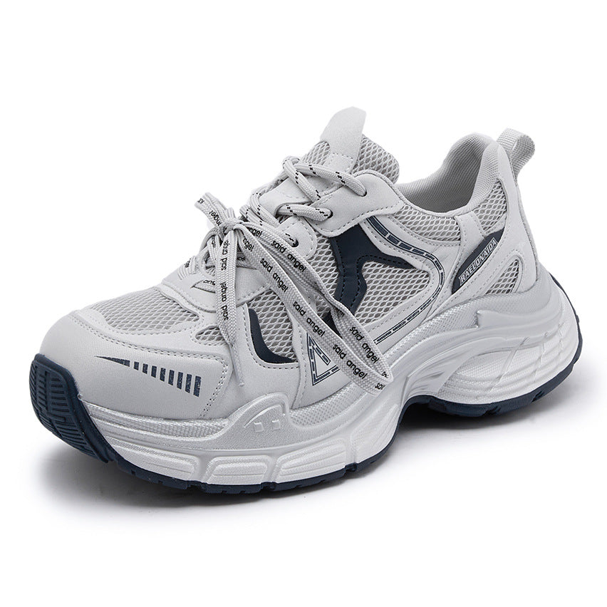 Women's Thick-soled Heightened Daddy Lightweight Little Wild Women's Sports Shoes