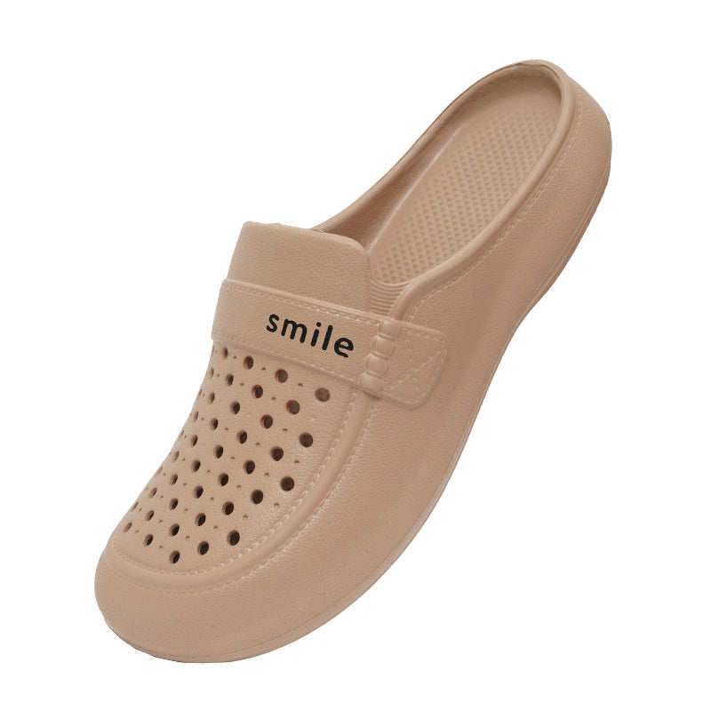 Women's Toe Cap Outdoor Hollow Beach Hole Women's Shoes