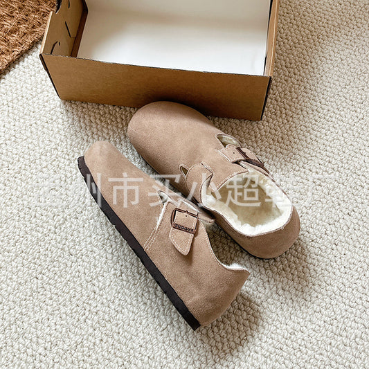 Women's All-inclusive Cotton Thickened Warm Short Winter Snow Boots