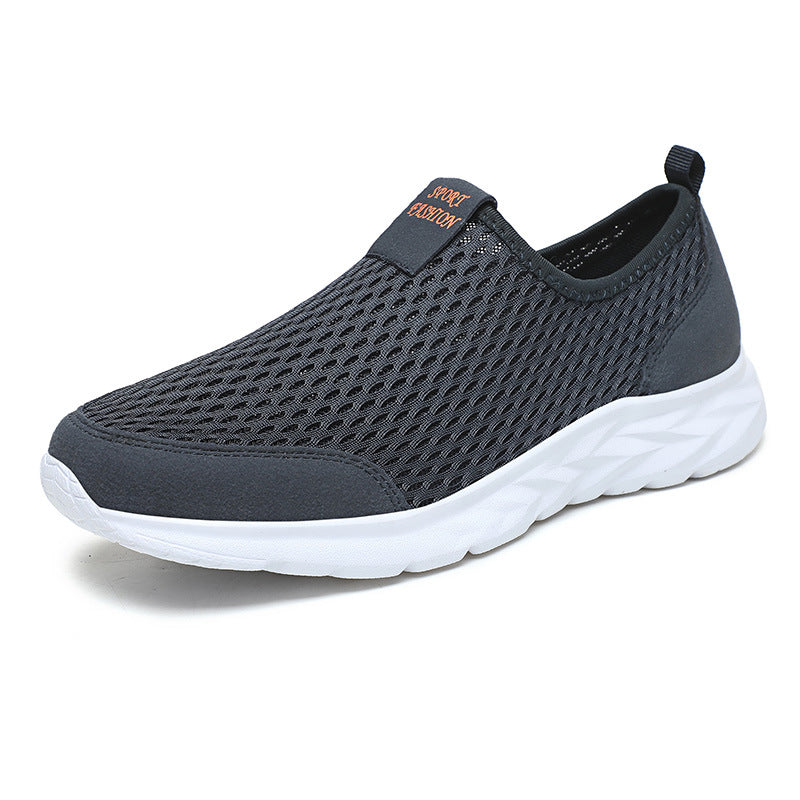 Men's Summer Mesh Slip-on Plus Size Casual Shoes