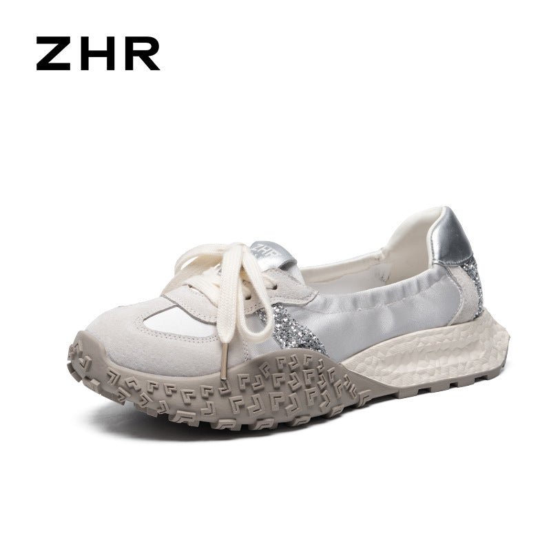 Breathable Clunky Fashionable Platform Sports Pumps Sneakers