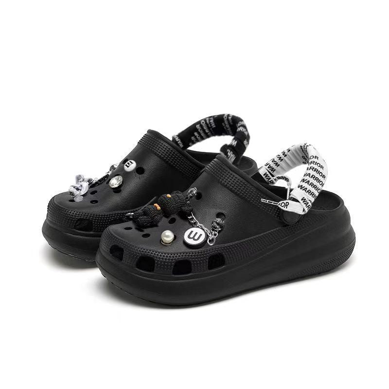 Hole Super Thick Bottom Potty Height Women's Shoes