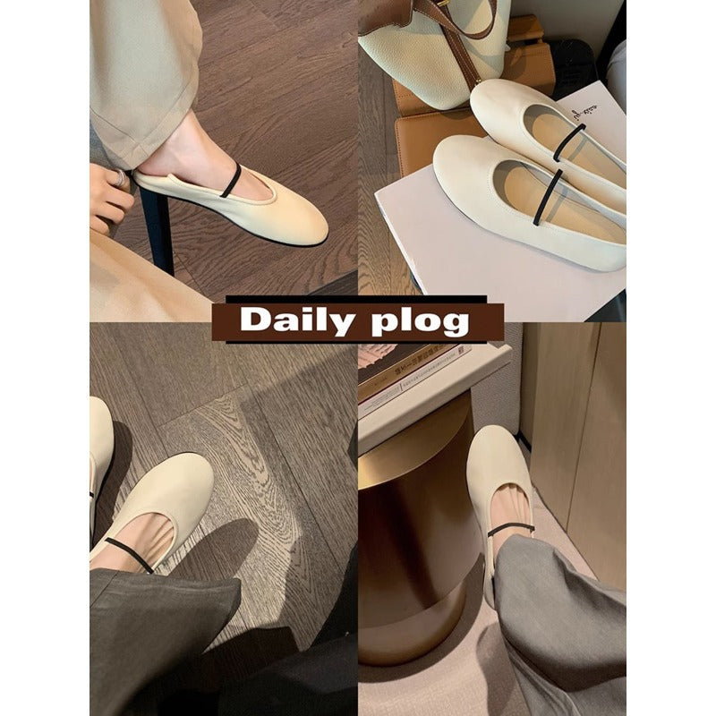 Sheepskin Grandma Genuine Super Soft Flat Loafers