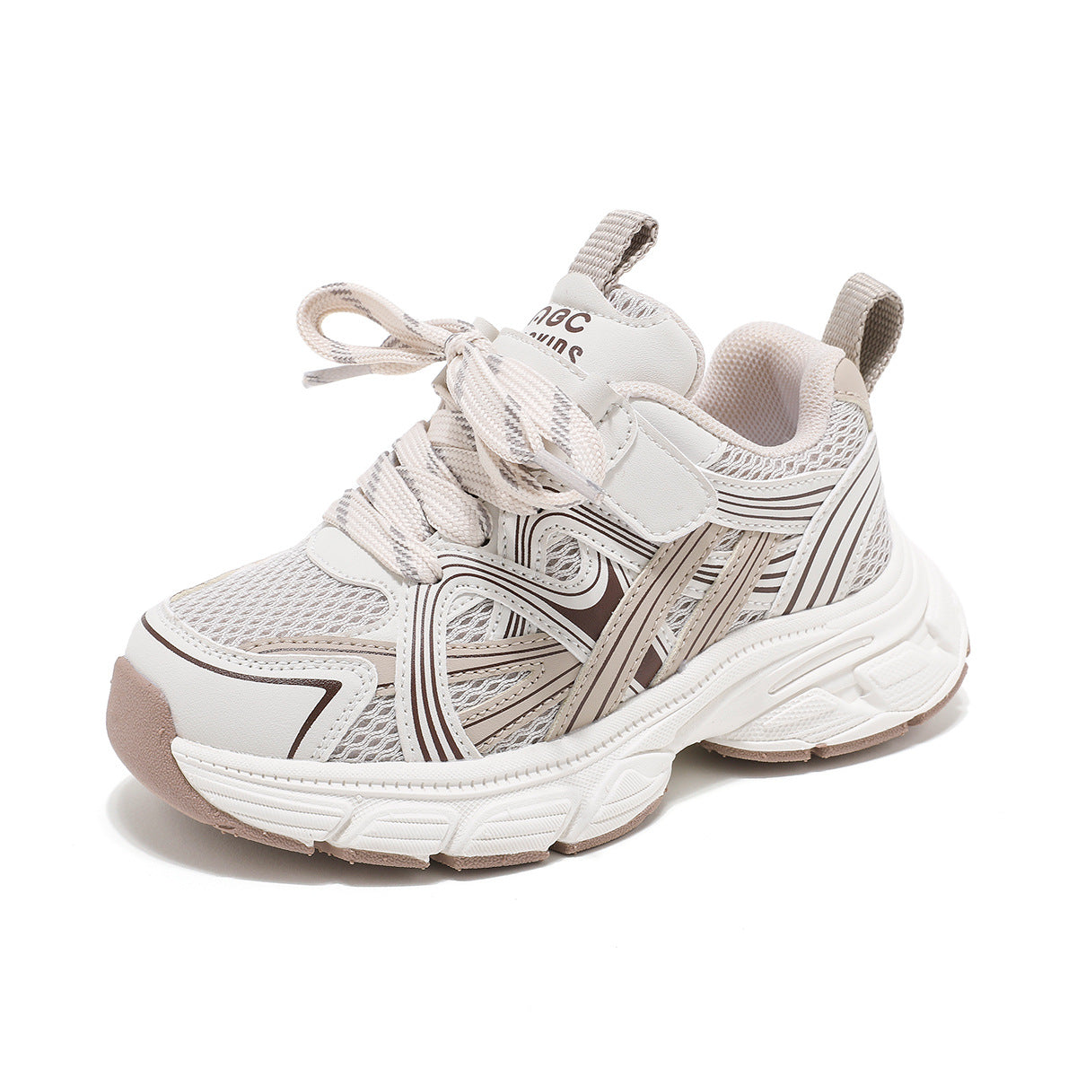 Children's Spring Mesh Dad Soft Bottom Breathable Casual Shoes