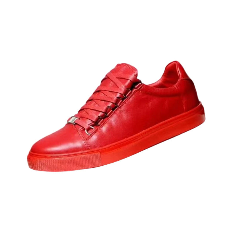Men's Trendy Red Fashion Sports Black Authentic White Men's Board Shoes