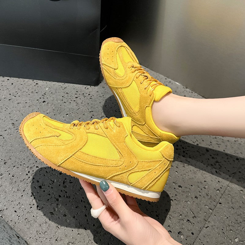 Women's Genuine Rubber Sole German Training Autumn Men's Shoes