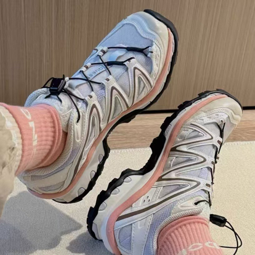 Women's Slip-on Thick-soled Outdoor Jogging Breathable Versatile Soft Sneakers