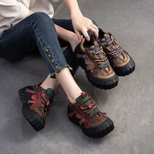 Women's Muffin Increased Fashion Clunky Trendy Fried Street Women's Casual Shoes