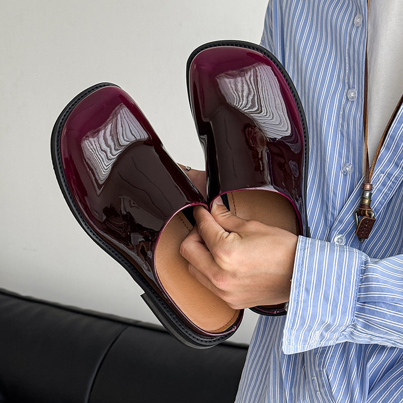 Muller Slip-on Outdoor Toe Cap Couple Slippers