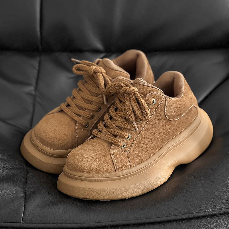 Men's Inner Height Increasing Board Sports Leisure Couple Simple Men's Casual Shoes