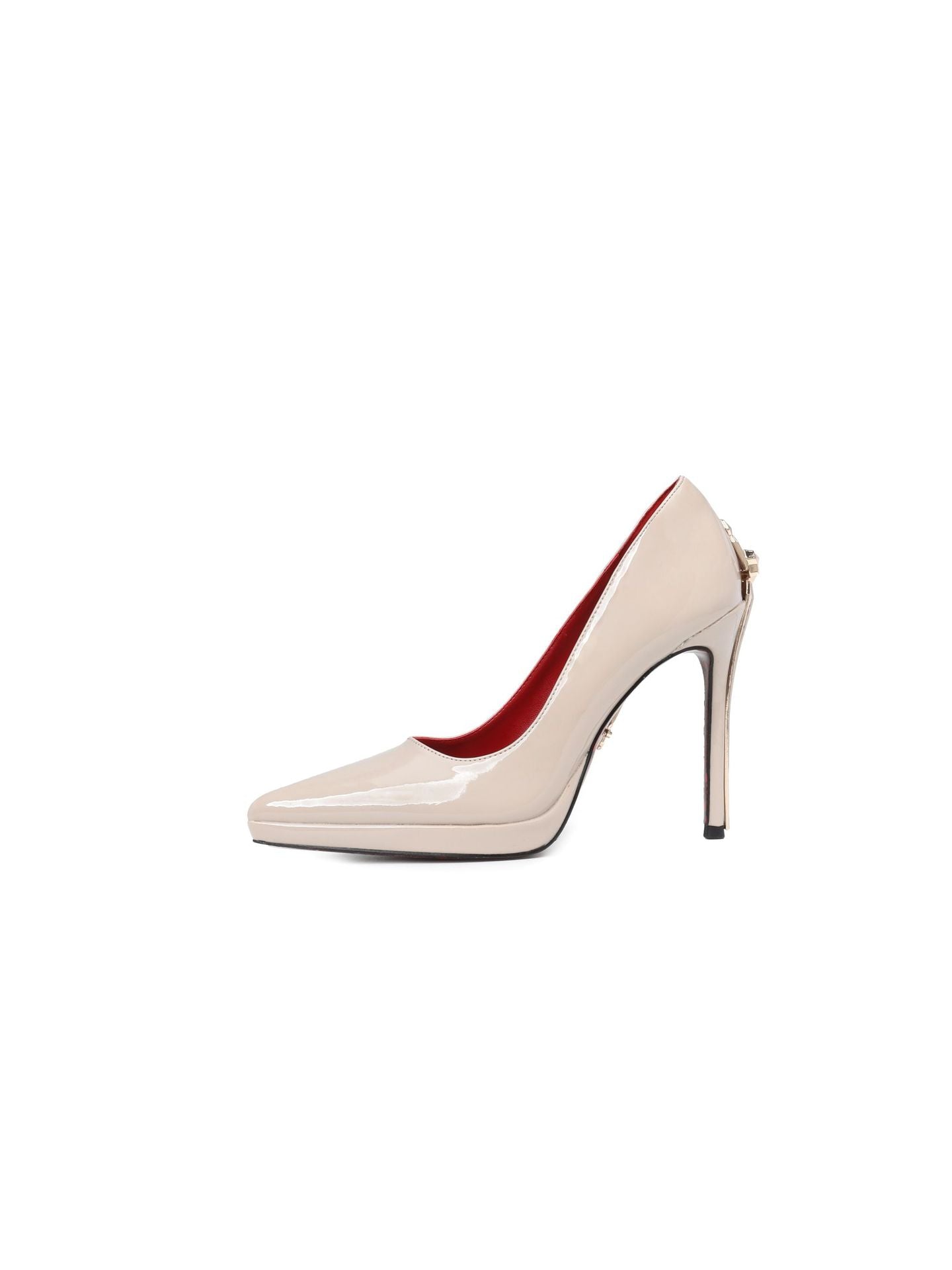 Women's Platform Golden Blade Stiletto Pointed Red Bottom Adult High Heeled Sandals