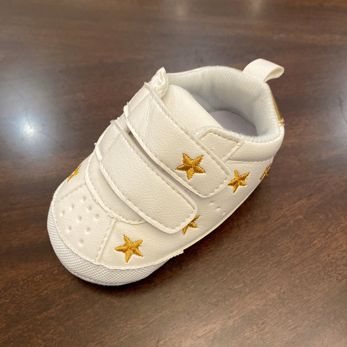 Soft Bottom Surface White For Boys Kid's Shoes