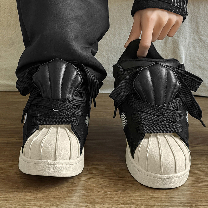 Shell Toe Bread Height Increasing Leisure Men's Casual Shoes
