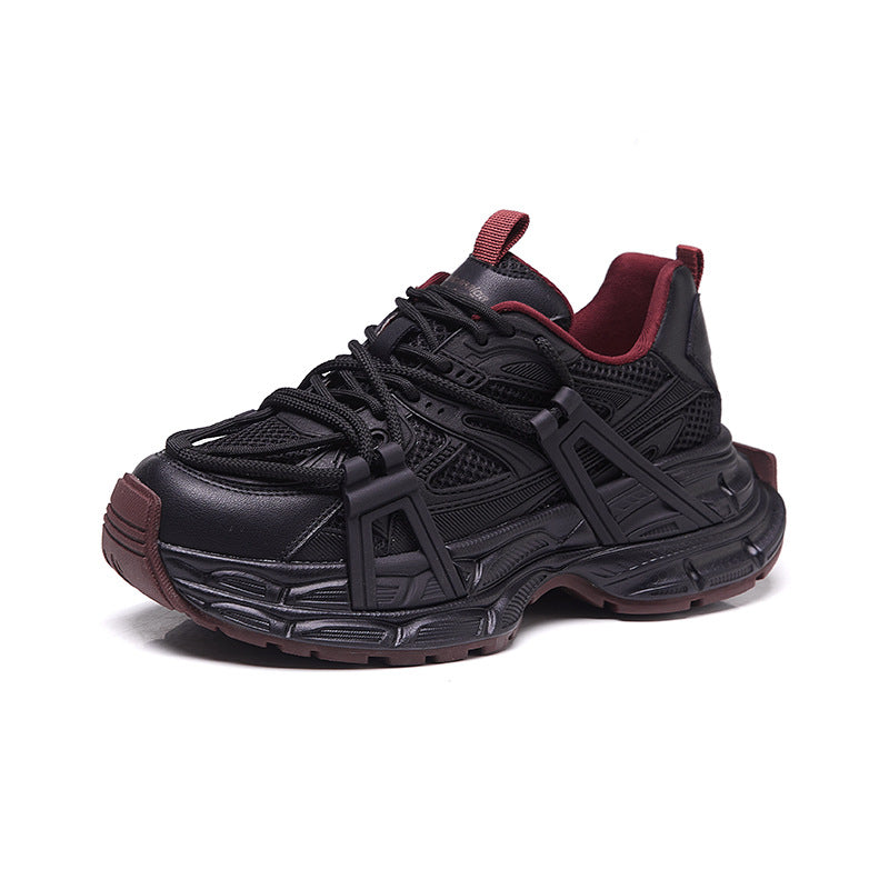 Women's Platform Dad Autumn Korean Breathable Mesh Sneakers