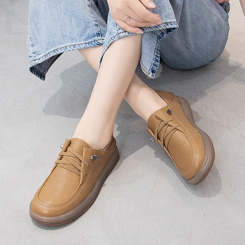 Women's Nurse Beef Tendon Soft Bottom Plus Casual Shoes