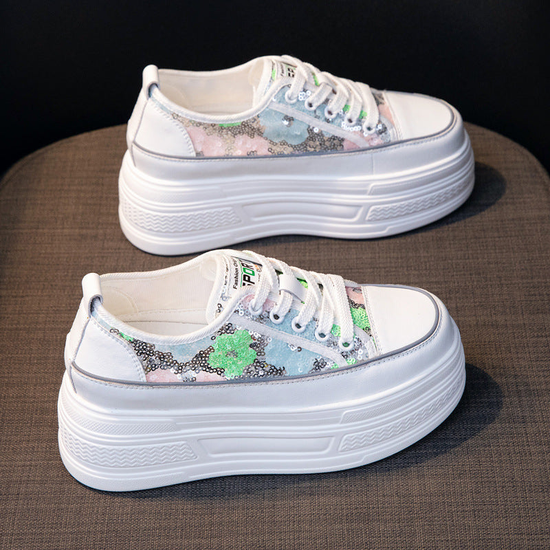 Women's Elevated Platform Small Single-layer Fashion Wedge Men's Shoes