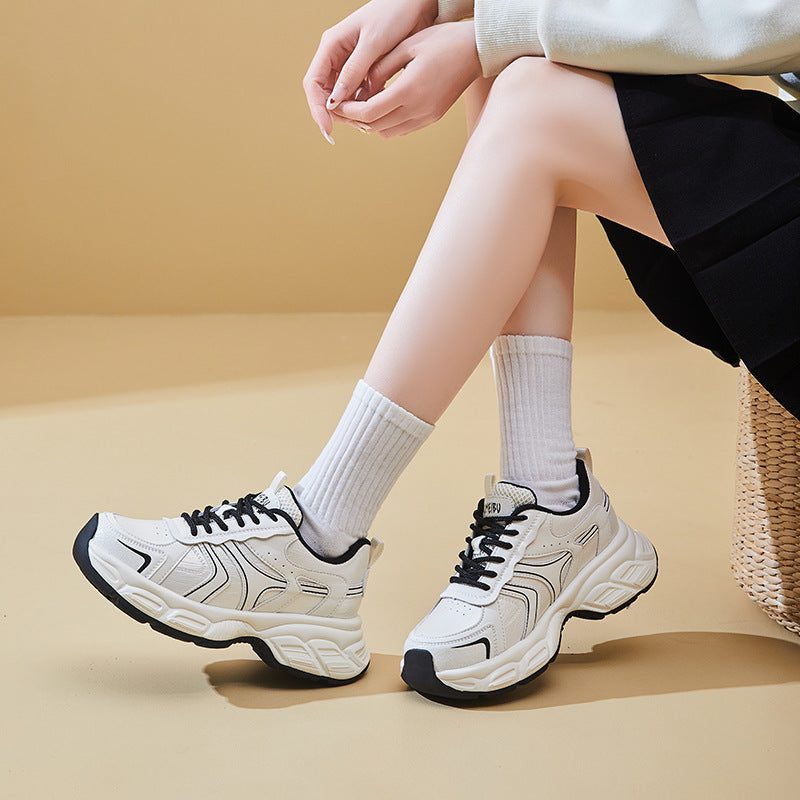 Women's Dad Trendy Autumn Korean Fashion Platform Sneakers