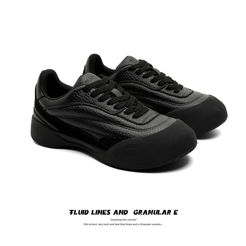 Men's Big Toe Height Increasing Commuter Curve Wandering Wild Tide High-grade Men's Sports Shoes