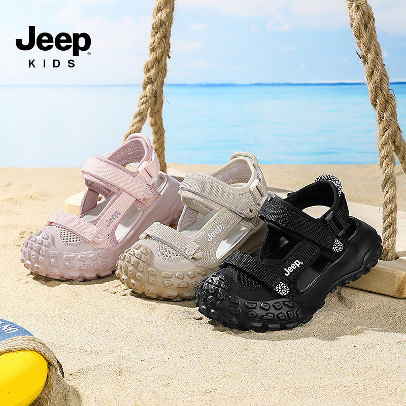 Children's Wading Soft Bottom Upstream Closed Toe Kid's Sandals