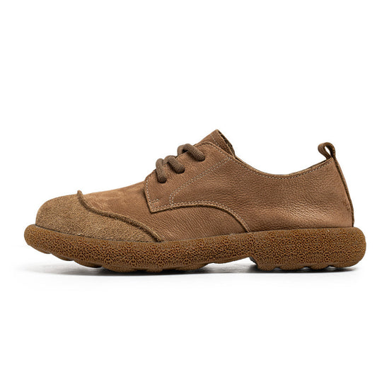 Men's Top Layer Cowhide Leisure All-inclusive Versatile Men's Casual Leather Shoes