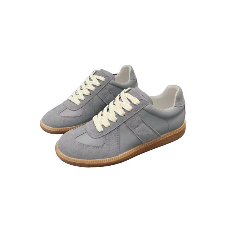 Women's & Men's Couple Fashion Retro White Genuine German Men's Sports Shoes