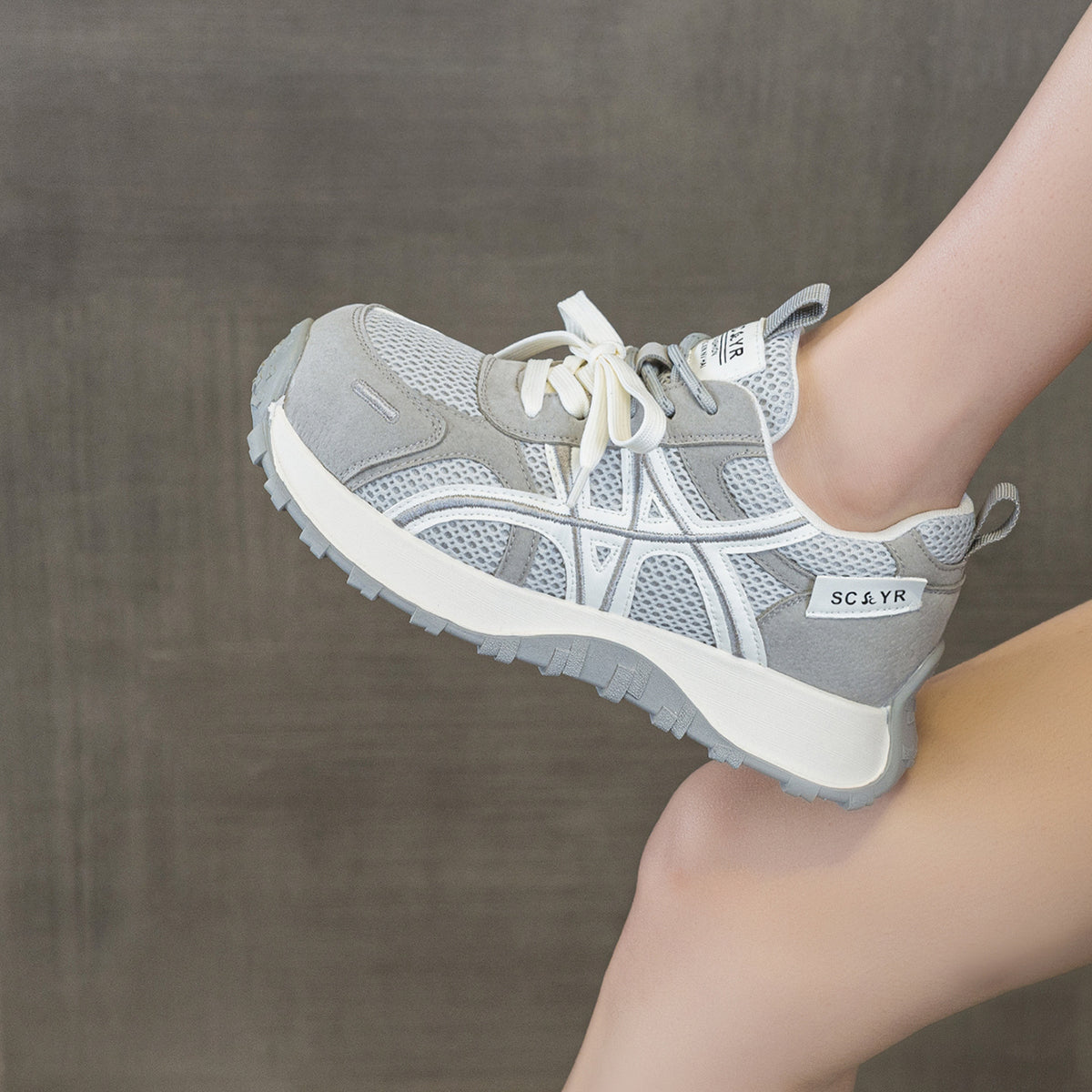 Women's Thick-soled German Training Spring Muffin Bottom Small Waist Sports Women's Casual Shoes