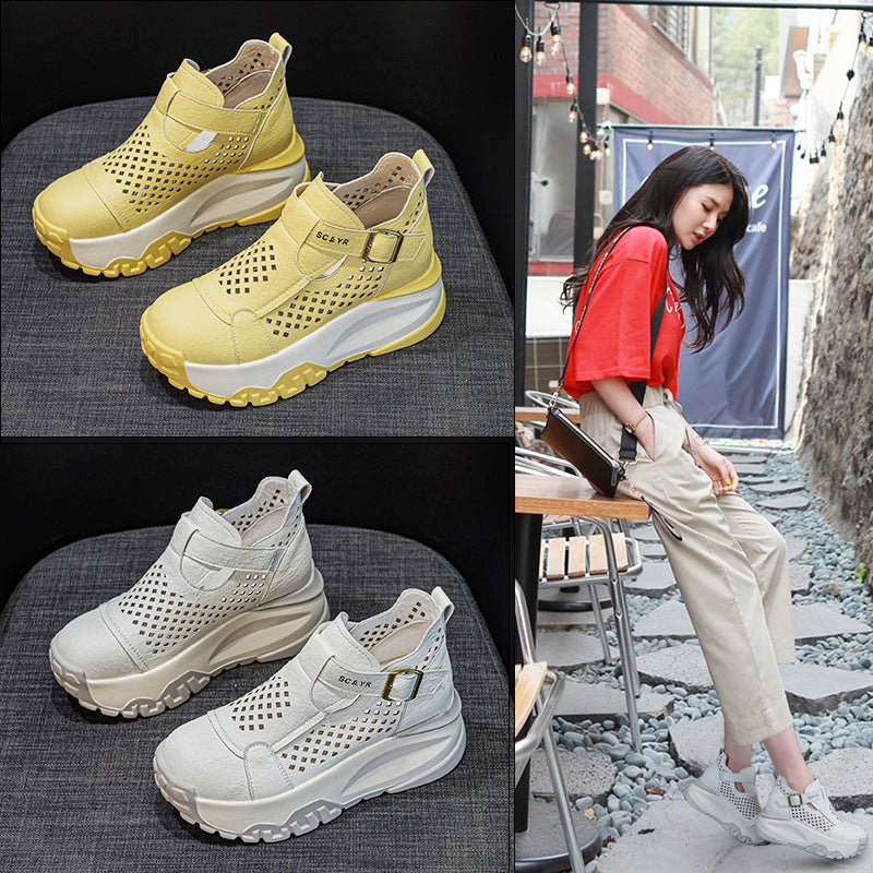 Women's Thick Bottom Breathable Summer Fashion Source Casual Shoes