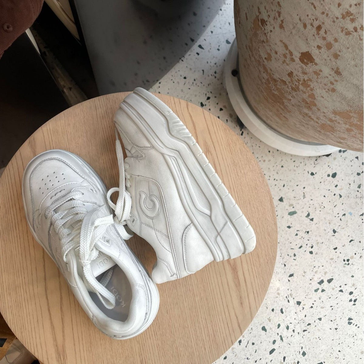 Women's Thick-soled White Spring Height Increasing Insole Leisure Platform Women's Casual Shoes