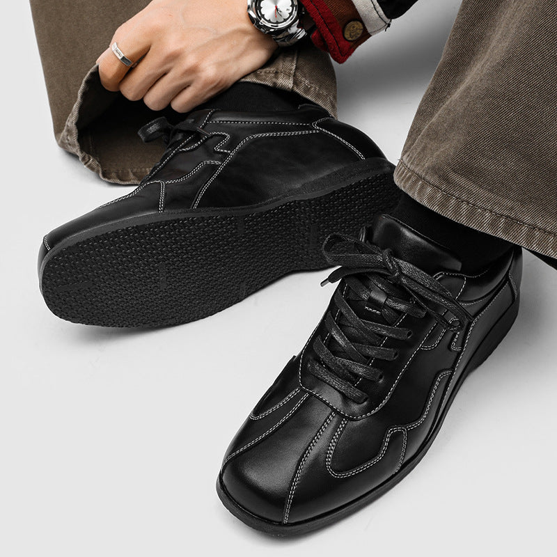Men's Height Increasing Insole Lace Up Small Men's Shoes