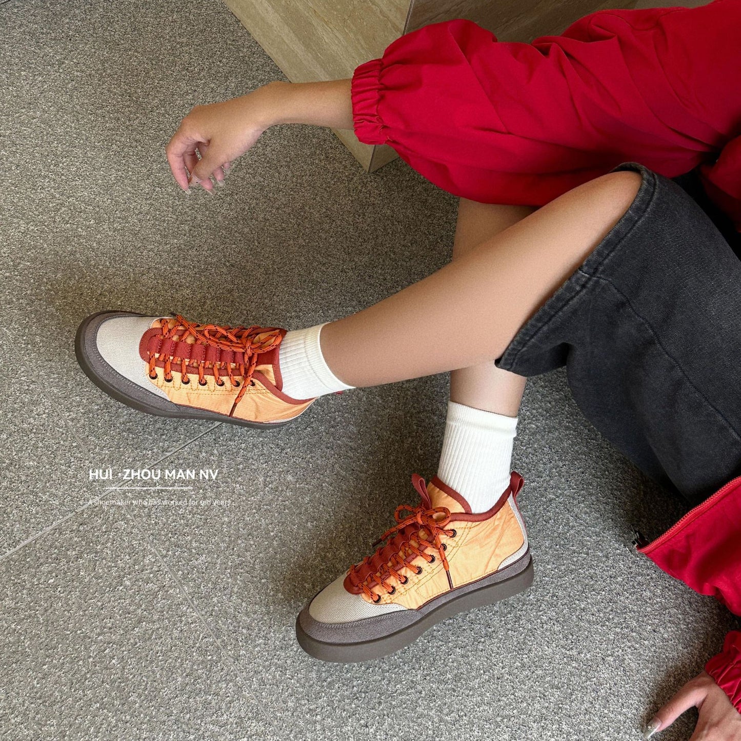 Women's German Training Spring Low Lace Up Canvas Shoes