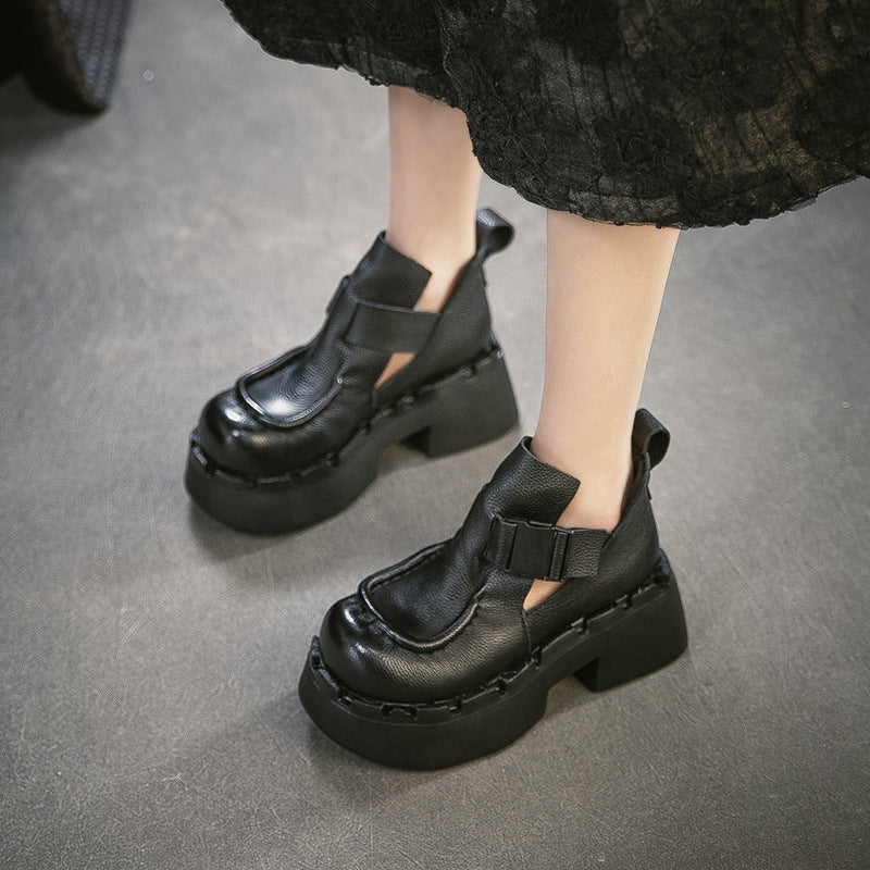 Women's Style Small Height Increasing Roman Pumps First Women's Casual Shoes