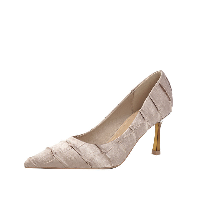 Women's Pointed Stiletto Design Sense Pumps Delicate Women's Fashion Shoes