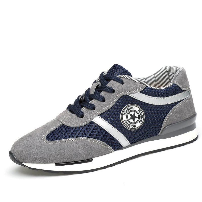 Men's Sports Trendy Korean Invisible Height Increasing Insole Sneakers