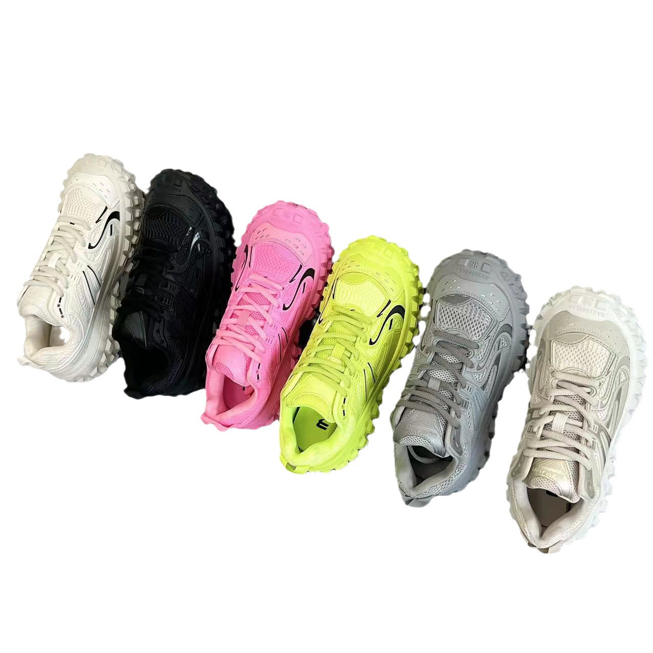 Women's & Men's Retro Platform Height Increasing Leisure Couple Tank Women's Sports Shoes