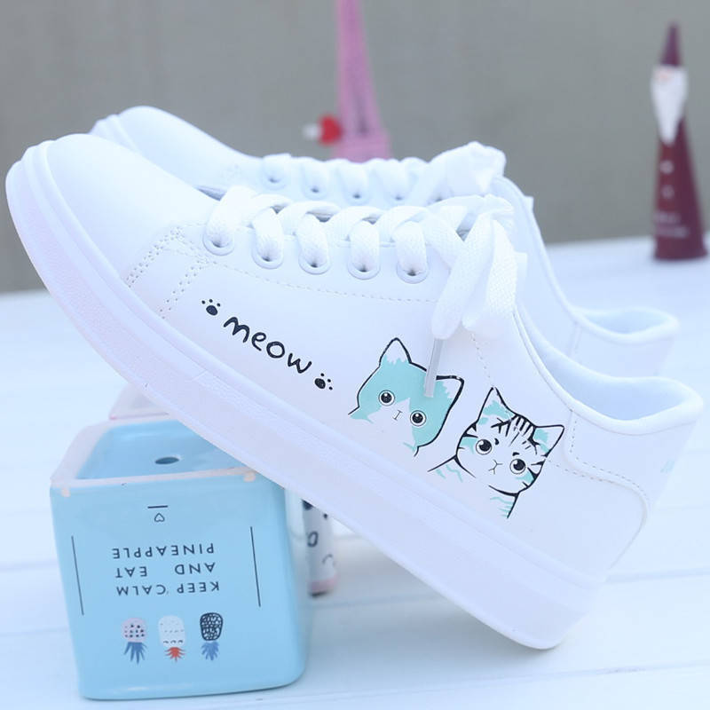 Women's White For Fashion Flat Breathable Pumps Sneakers