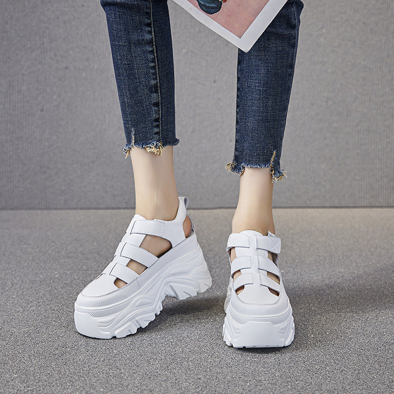 Women's Insole Dad Summer Mesh Breathable Sports Small Women's Casual Shoes