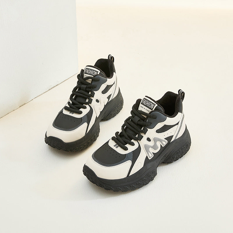 Women's Large Size Dad Feet Small Winter Men's Shoes