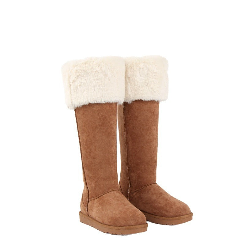 Women's Overknee Long Korean Style Thick Warm Snow Boots