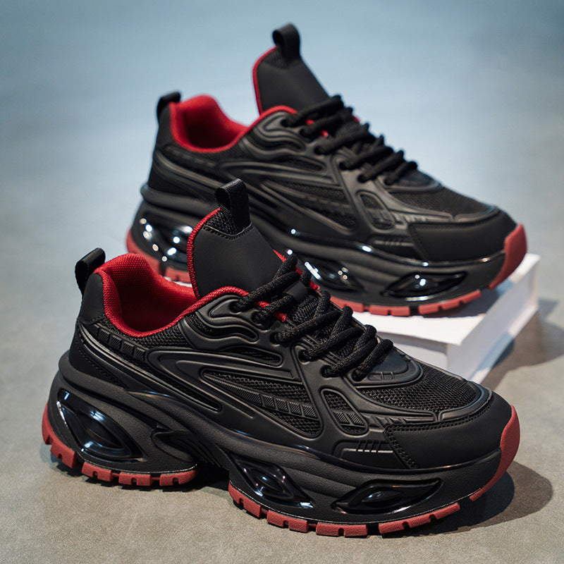 Men's Elevator Autumn Platform Boys High-grade Fashion Fried Street Daddy Men's Casual Shoes