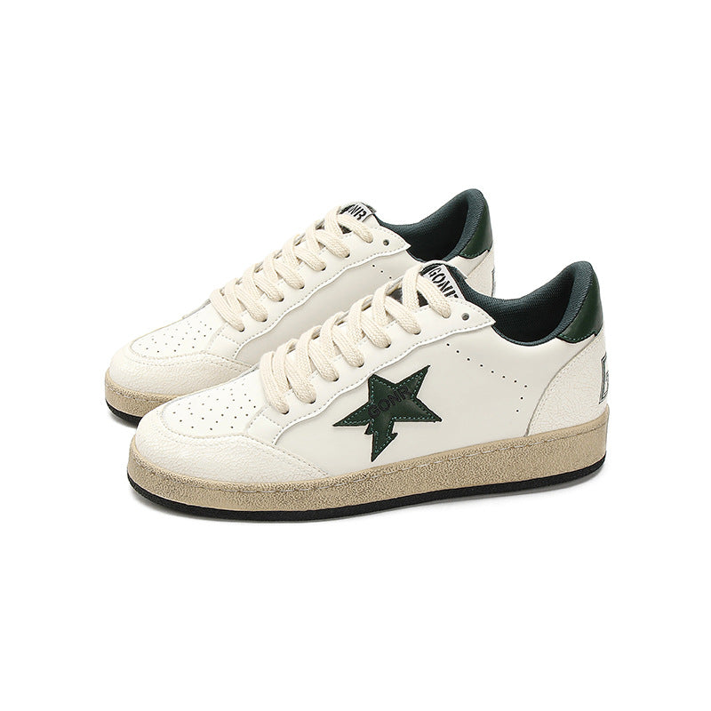 Women's Little Dirty White Height Increasing Insole Sneakers